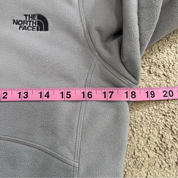 The North Face Zip Up Jacket Fleece Gray Women’s Size Small Full Zip Outdoors - Picture 10 of 11